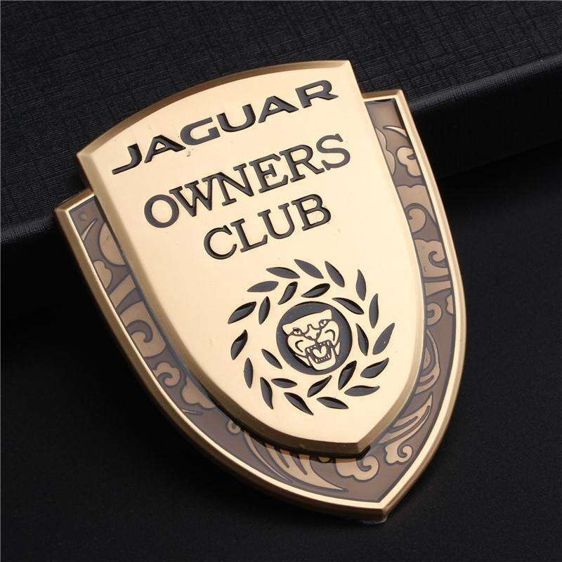 PuraAutoRepair Emblema Do Escudo Carro Adesivo De Carroceria De Metal Dourado Porta-Malas Traseiro Decalque Decoração Ex
