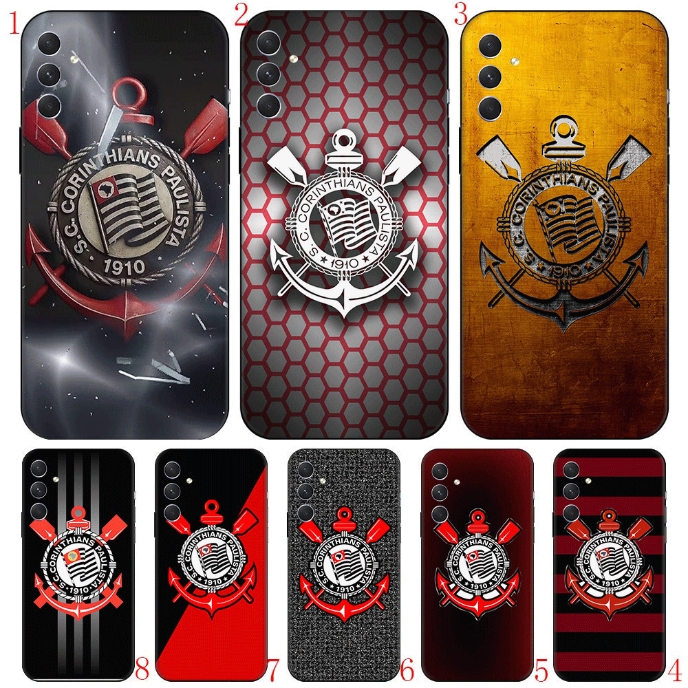 Corinthians FC A9 Samsung A01 Ue A02 M02 A03S A10 S A20 A30 Compatibilidade TPU Capas De Telefone Capa Protetora