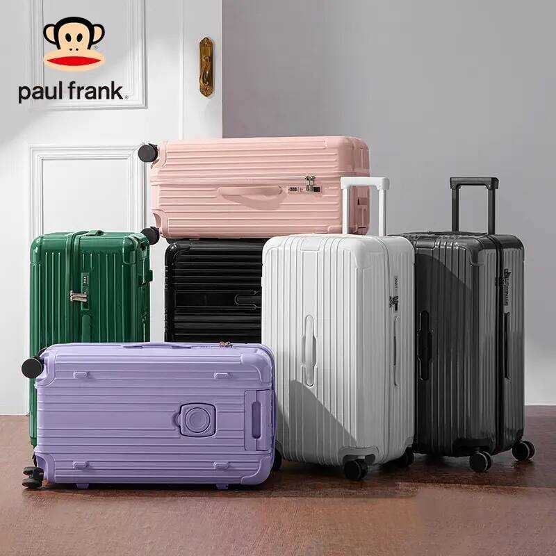 Pa paulfrank/mala grande macaco mala leve de alto valor com zíper mala de estudante espessada ao ar livre