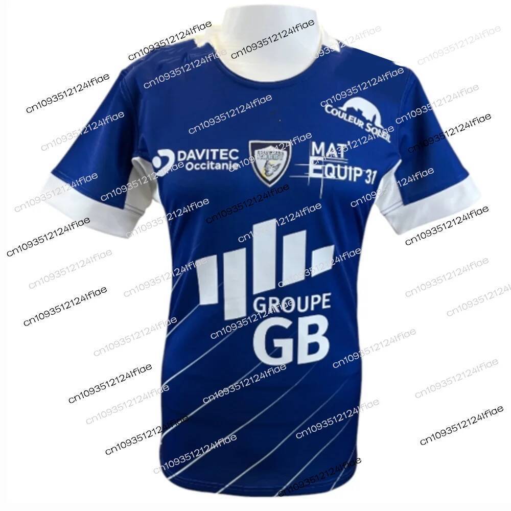 2026 Nova Camisa De Rugby Masculina Colomiers Rugbyathleticand Roupa De Treinamento Casualadequadaparacompetições Ao Ar