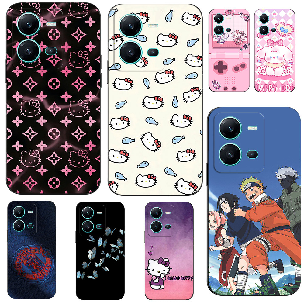 Capinha Do Cruzeiro Vivo V25 V25E 5G X80 Lite 5G Capa Hello Kitty Oxum Capinha Naruto Capinha Borboleta @10034