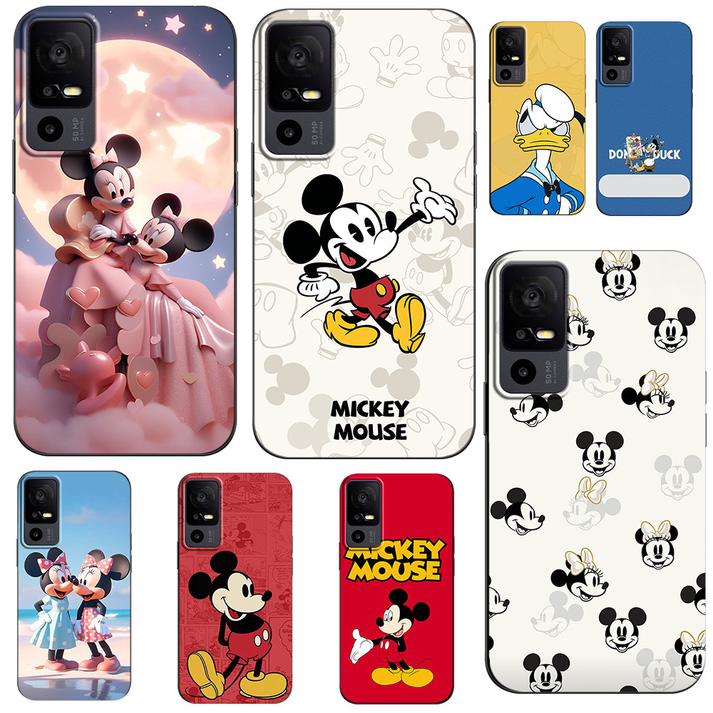 Capinha Personalizada Tcl 40R 5G Capinha Kawaii Capinha Mickey Capinha Minnie Capinha Coquette @10028