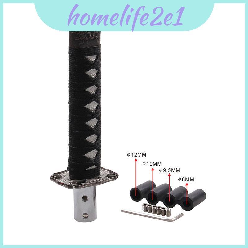 Botão De Mudança De Marcha Universal Versátil Da Espada Samurai Com Esquema De Cores Preto E Vermelho Impressionante