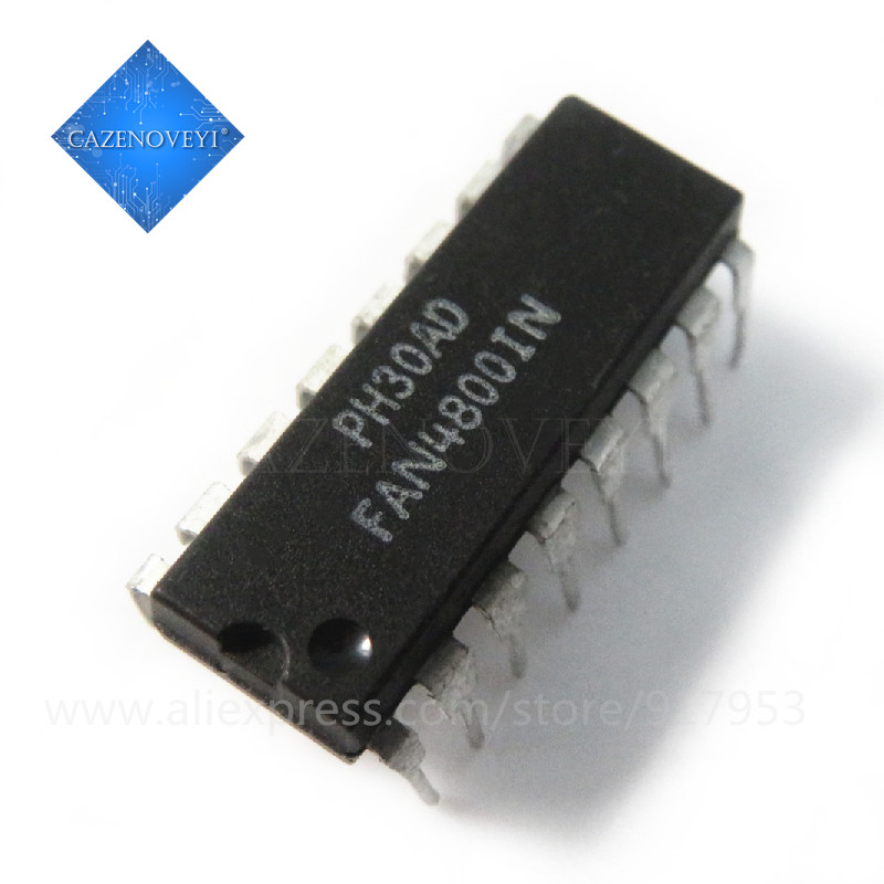 5 Peças FAN4800ANY FAN4800IN FAN4800A DIP-16 IC