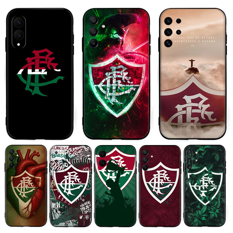 Fluminense Club FC c . 2 Para Samsung S7 Edge S8 S9 Plus Compatibilidade TPU Capa De Telefone Protetora Macia