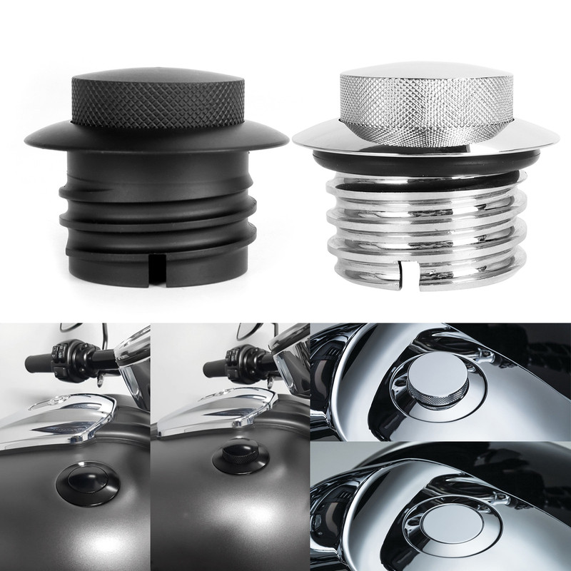 Acessórios de modificação da motocicleta Harley modificado Push tipo tampa do tanque de combustível CNC tanque de combus