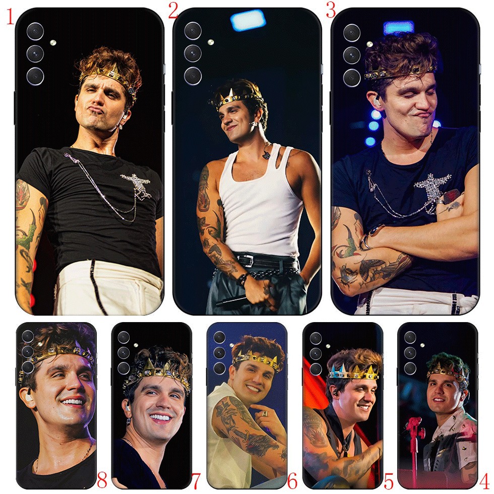B10 Luan Santana Cantor Samsung A01 Ue A02 M02 A03S A10 S A20 A30 Compatibilidade TPU Capas De Telefone Capa Protetora