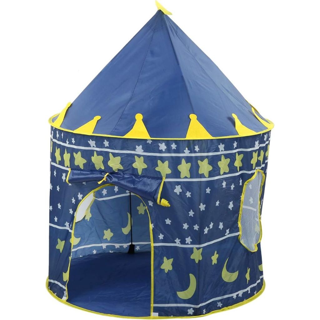 Barraca Infantil Tenda Azul Castelo Principe Menino Blue Soul