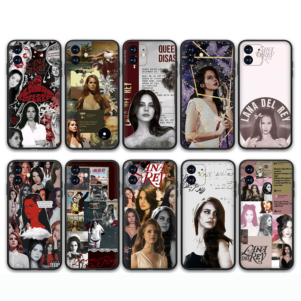 Estojo Pronto Para Samsung Galaxy A10 A10S A6 A6Plus A7 A8 A8Plus A9 2018 6V3L Lana Del Rey Capa De Telefone