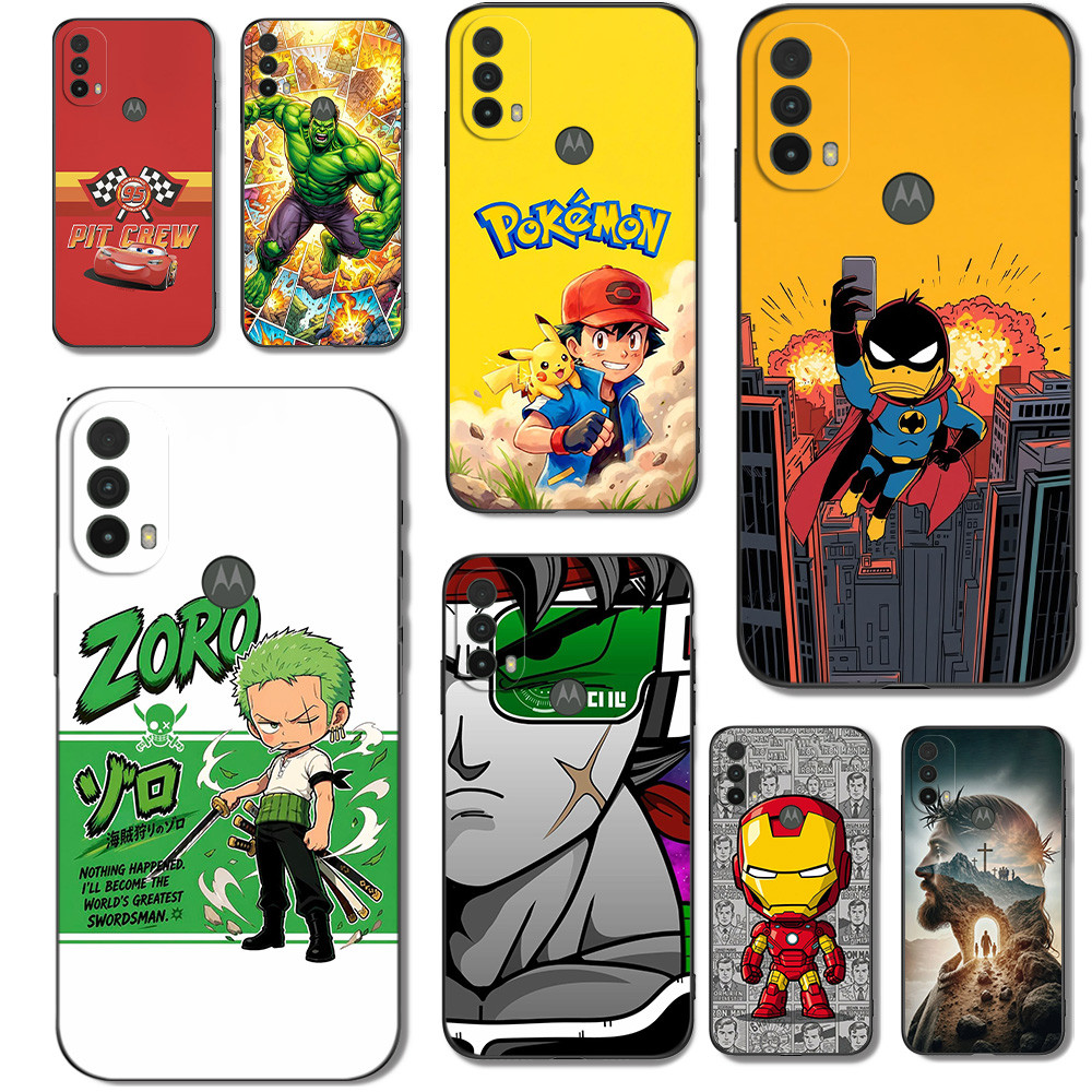 Para Motorola Moto E40 E30 Caso De Silicone Macio Capa Traseira MotoE40 MotoE30 Telefone Protetor Preto Tpu Jesus Batman