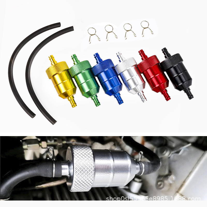 Filtro de gasolina CNC 125, filtro de óleo de alumínio para motocicleta, macaco pequeno, acessórios de modificação de mo