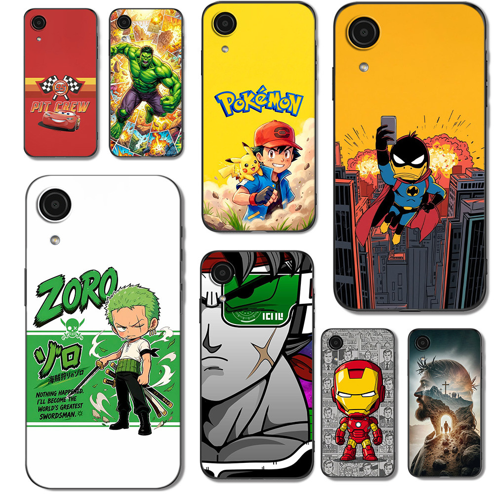 Para Samsung Galaxy A03 Core case SM-A032F Caso De Telefone A032F A03Core Capa Traseira Macio Preto tpu Jesus Batman Zor