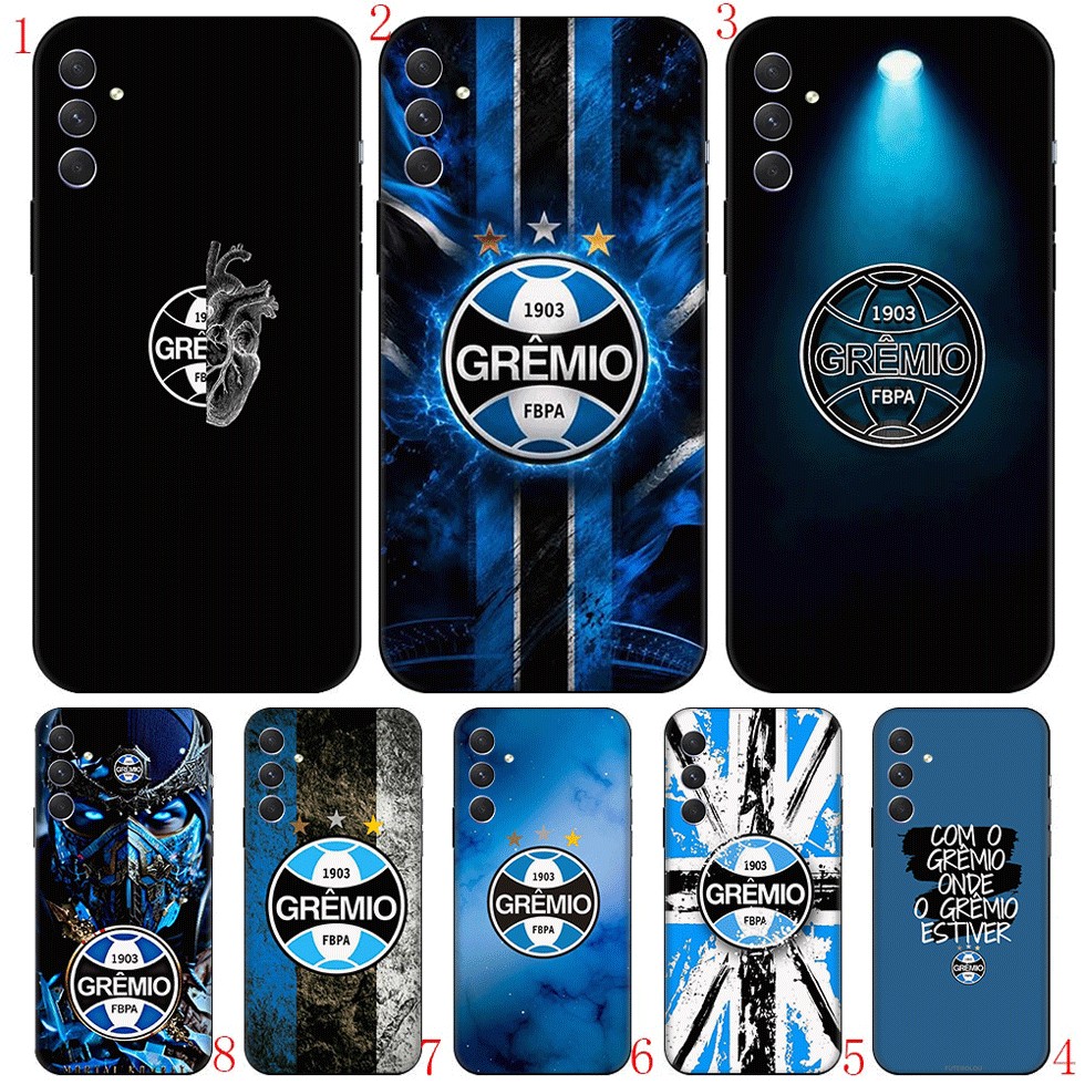 B10 Grêmio Clube Samsung A01 Ue A02 M02 A03S A10 S A20 A30 Compatibilidade TPU Capas De Telefone Capa Protetora