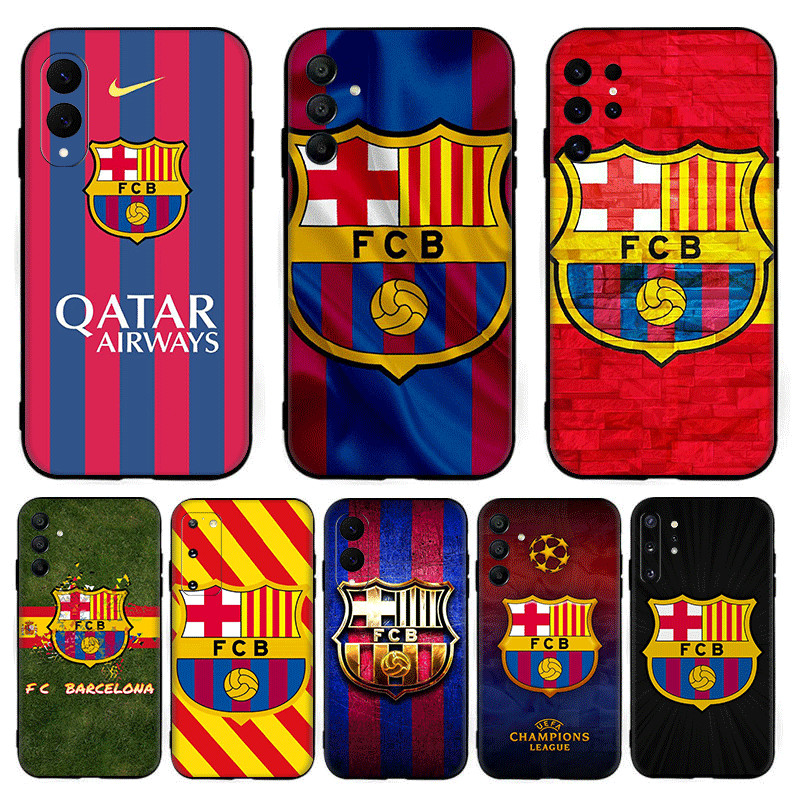 barcelona club y . 1 Para Samsung J5 J7 Pro Prime Core J730 S6 Edge Compatibilidade TPU Caso De Telefone Capa Macia Prot