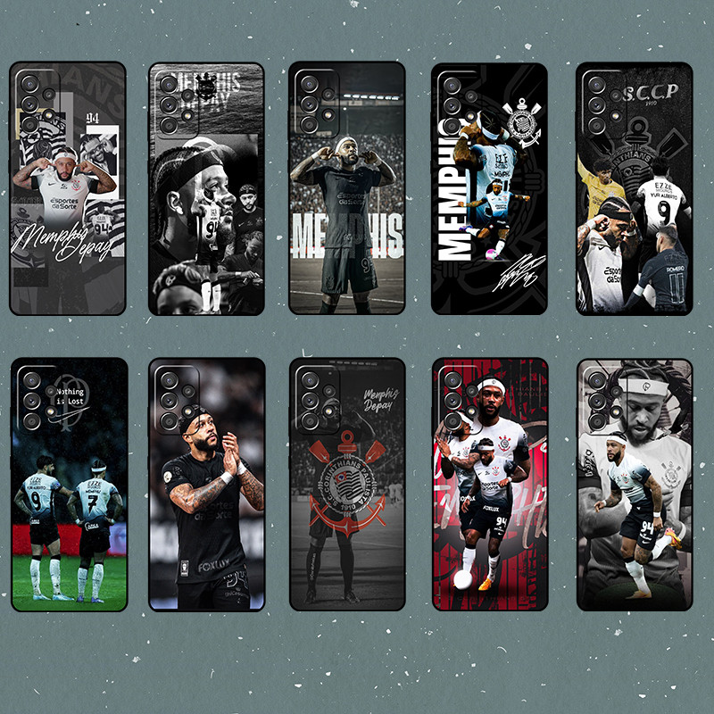 Para Samsung A50 A50S A52 A52S A53 A54 A55 A70 A71 A72 Memphis Depay Capa De Telefone Personalizada