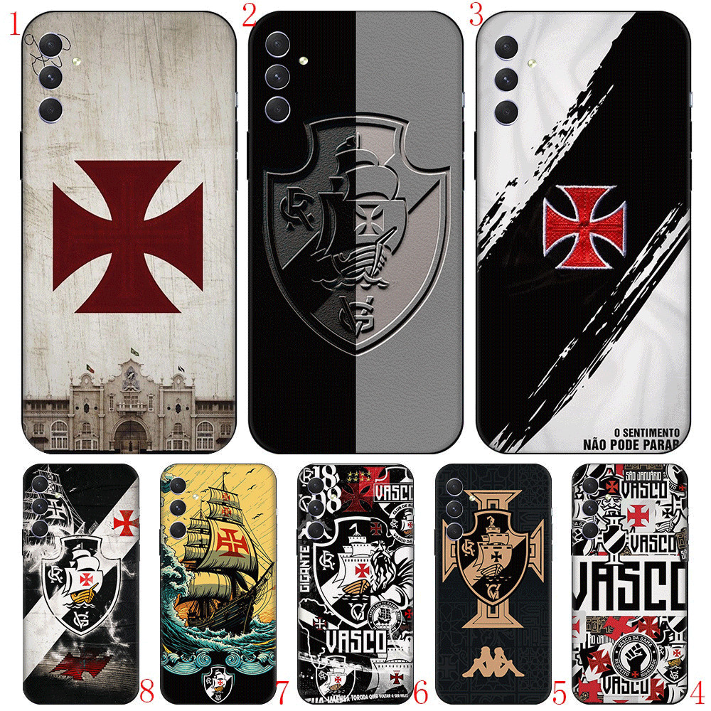 A8 CR Vasco da Gama Samsung A01 Ue A02 M02 A03S A10 S A20 A30 Compatibilidade TPU Casos De Telefone Capa Protetora