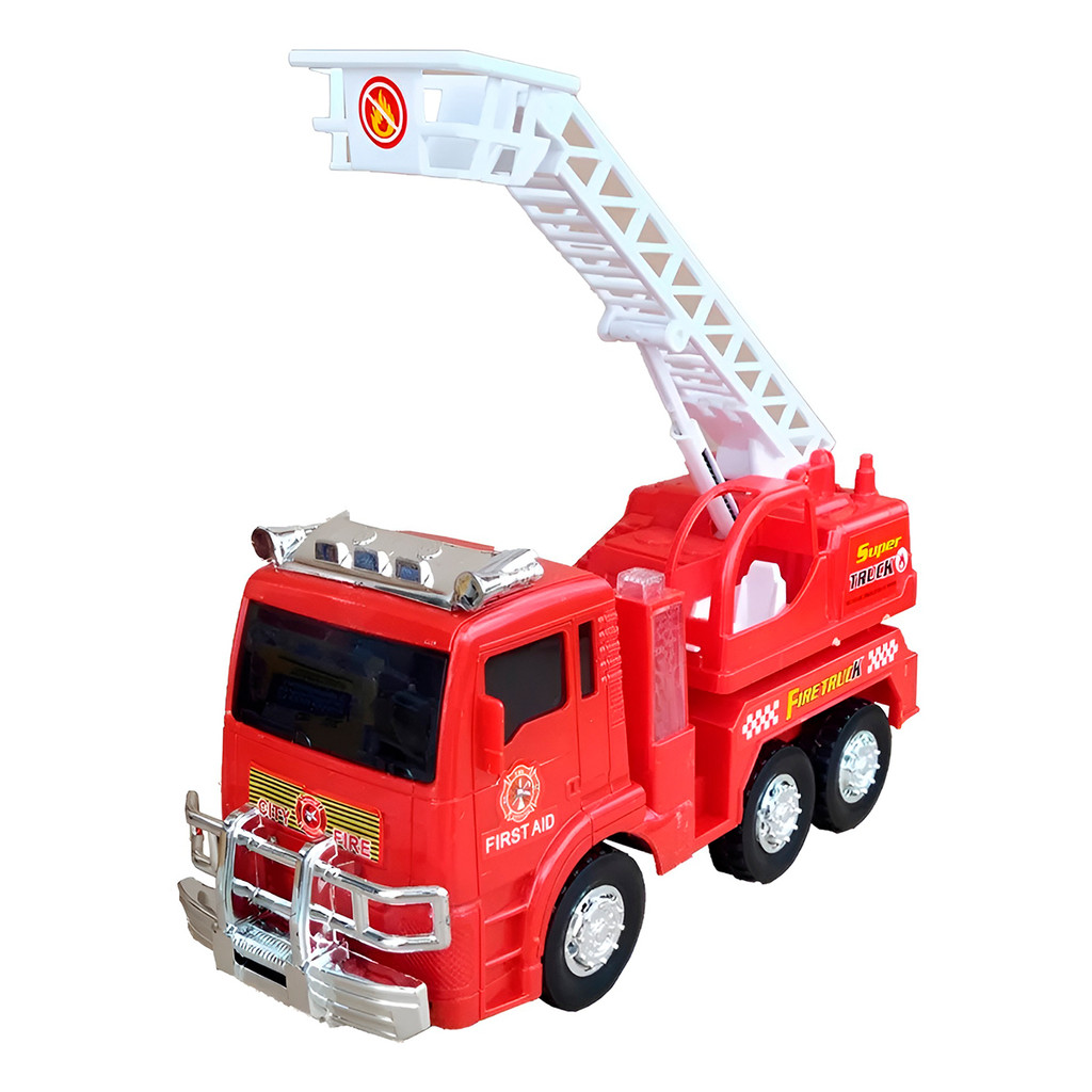 Caminhão Bombeiros Brinquedo Infantil Diversão Criança