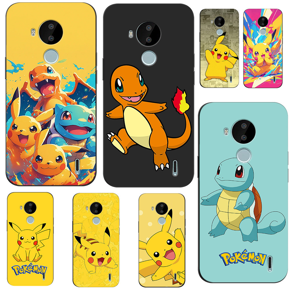 Capinha Personalizada Kawaii Pikachu para Nokia C30