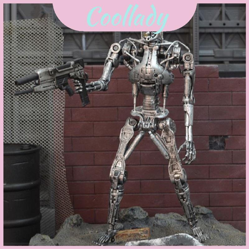 Figura De Ação Clássica Terminator Endosqueleton T800 Com Rifle De Plasma Novo Na Caixa