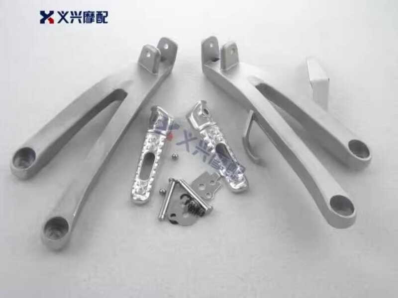 CBR600 F5 07-08-09-10-11 anos Suporte para pedal traseiro Conjunto de pedal traseiro