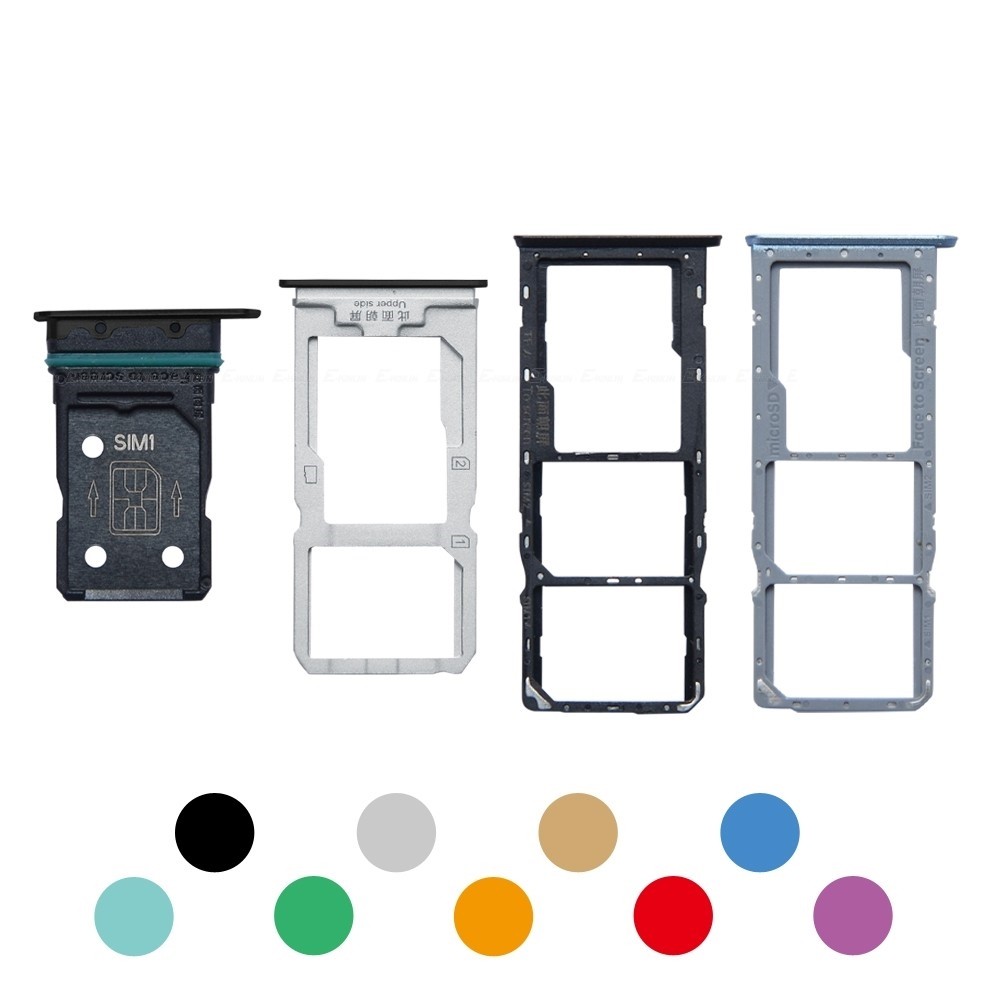 Adaptador De Leitor De Slot De Bandeja De Cartão Sim Para OPPO A56 A57 2022 A57s A58 A58x 5G 4G Micro SD Conector Recipi