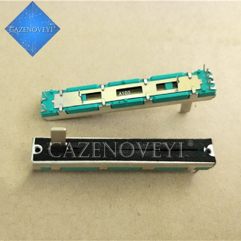 Potenciômetro Deslizante Duplo Reto , 5 Peças 6cm Para BEHRINGER 626 Especial A10K Comprimento Do Punho 15 MMC
