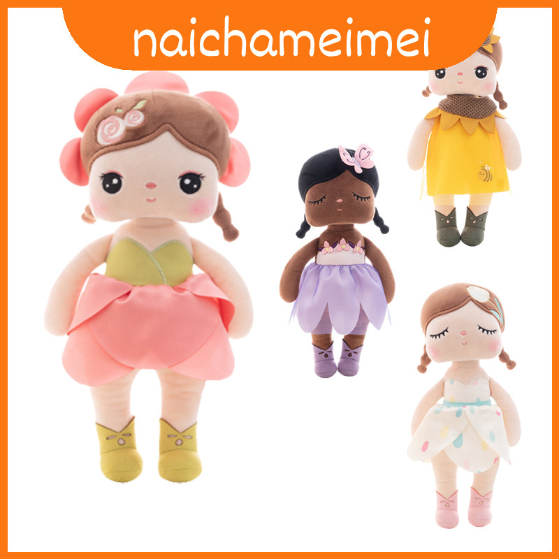 Metoo Bonito Brinquedo De Pelúcia Flor Fada Angela Barbie Princesa Boneca Charmosa Decoração De Casa