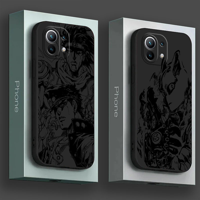 JOJO Kujo Jotaro Anime Capa Macia Para Xiaomi 15 Ultra POCO X7 F7 M7 F5 X5 X6 M6 F6 Pro Mi 14T 13T 12T 11T 11 Lite 5G De