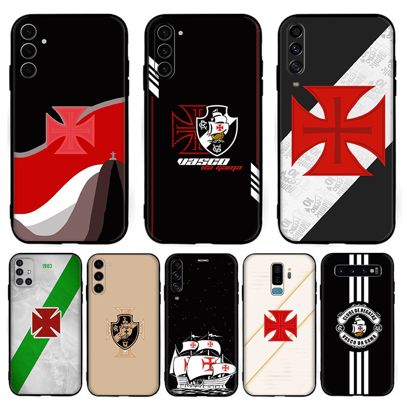 Para Samsung S7 Edge S8 S9 Plus Vasco da Gama Embalagem 6Y19 Preto TPU Silicone Macio Caso De Telefone