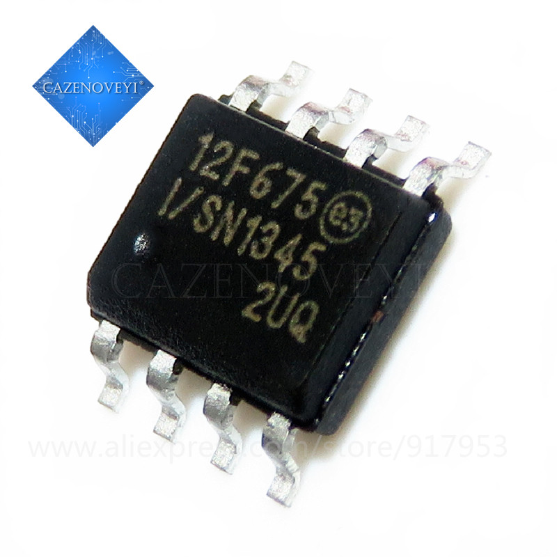 5 Peças PIC12F675-I/SN 12F675 PIC12F675 12F675 SOP-8 chip