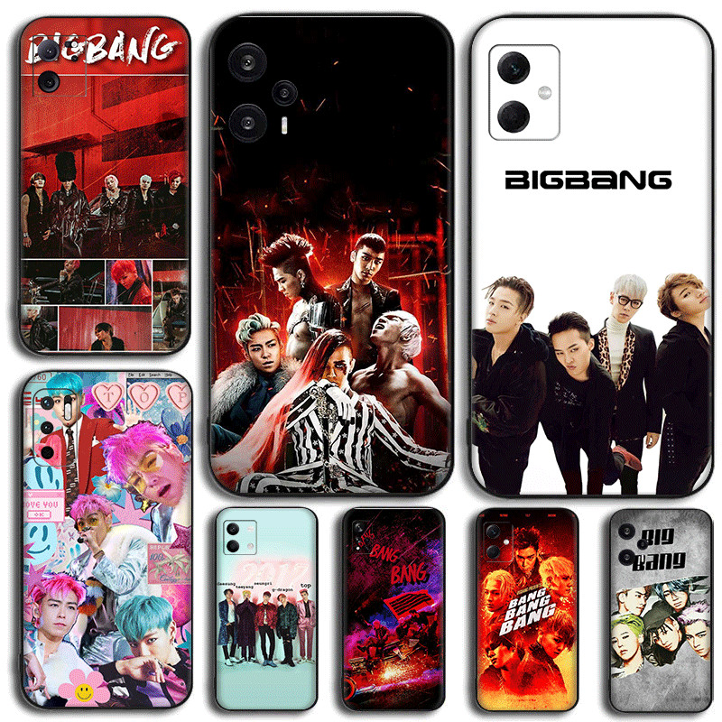 Menino Bonito BIGBANG OT4 V . 7 Para Redmi 13C A1 A2 Compatibilidade TPU Capa De Telefone Macia Protetora