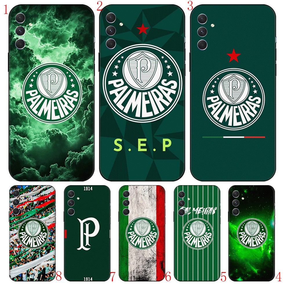 B10 Palmeiras Clube Samsung A01 Ue A02 M02 A03S A10 S A20 A30 Compatibilidade TPU Capas De Telefone Capa Protetora