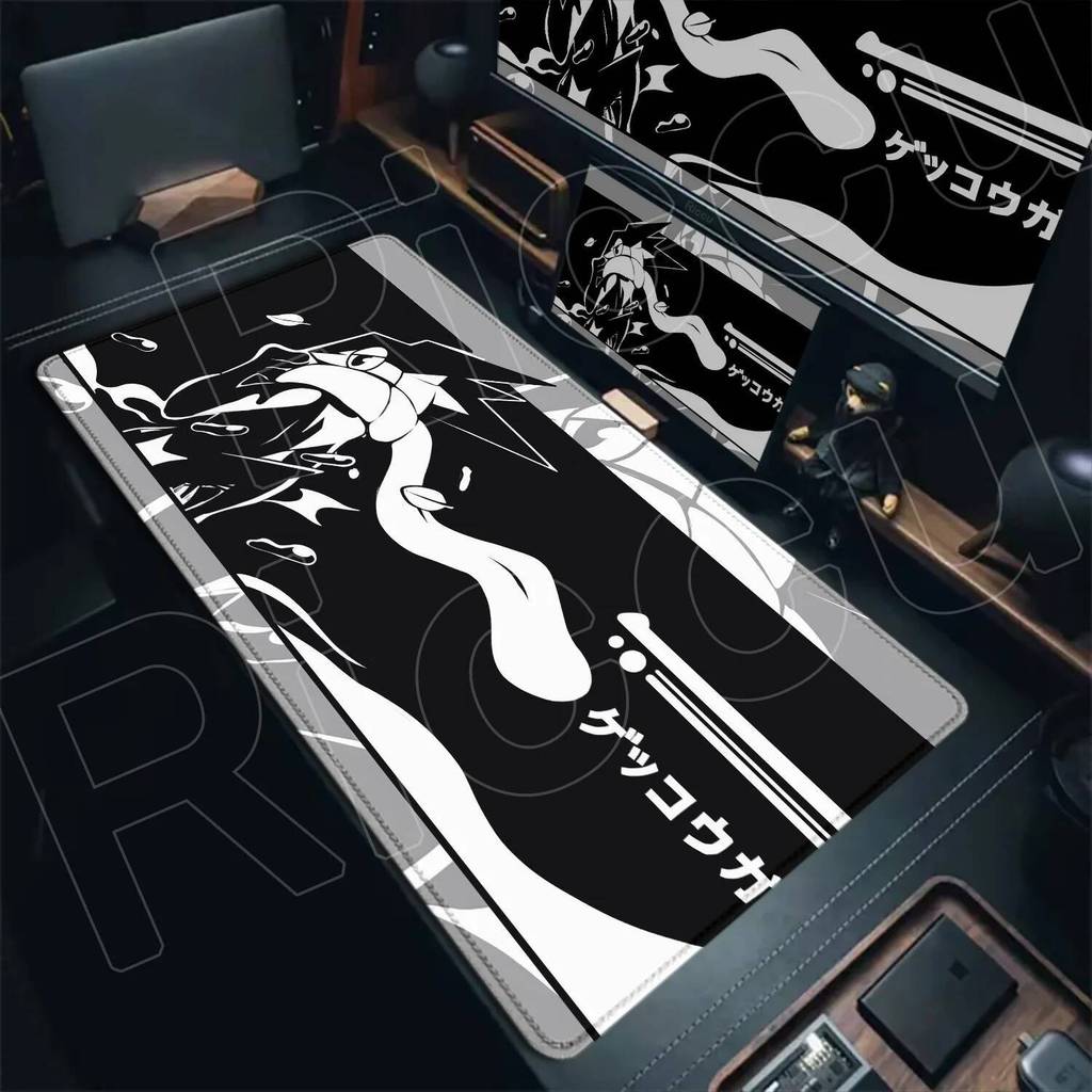 XXL HD Impressão Mouse pad Gamer Acessórios Para Pc Tapetes De Pokemon Greninja Expandir Tapete De Mesa De Escritório Al