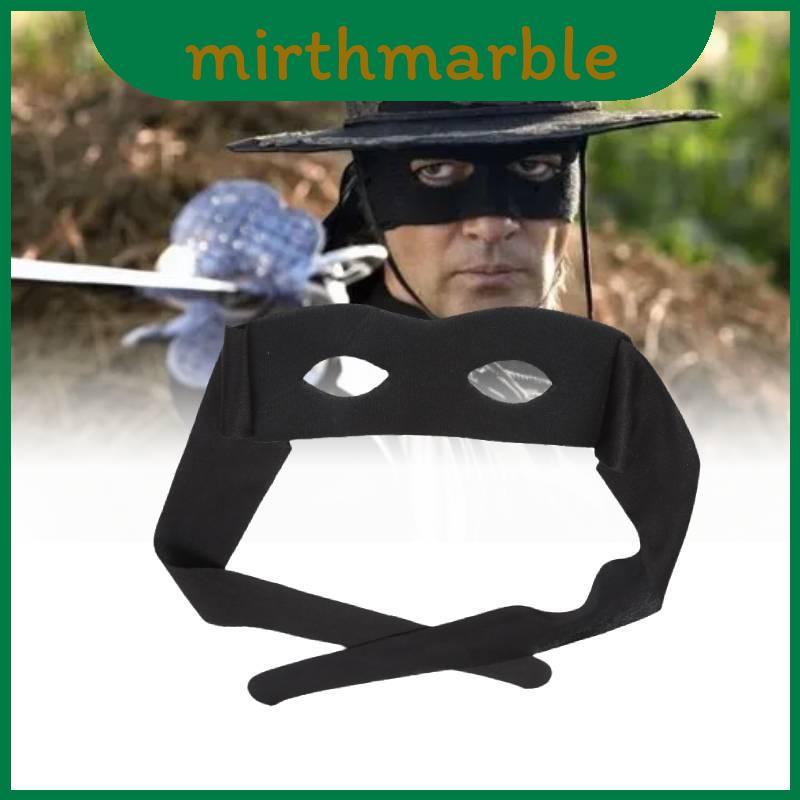 Máscara De Olho Zorro Preta Para Fantasias De Halloween , Acessório De Festa Em Tecido De Alta Qualidade