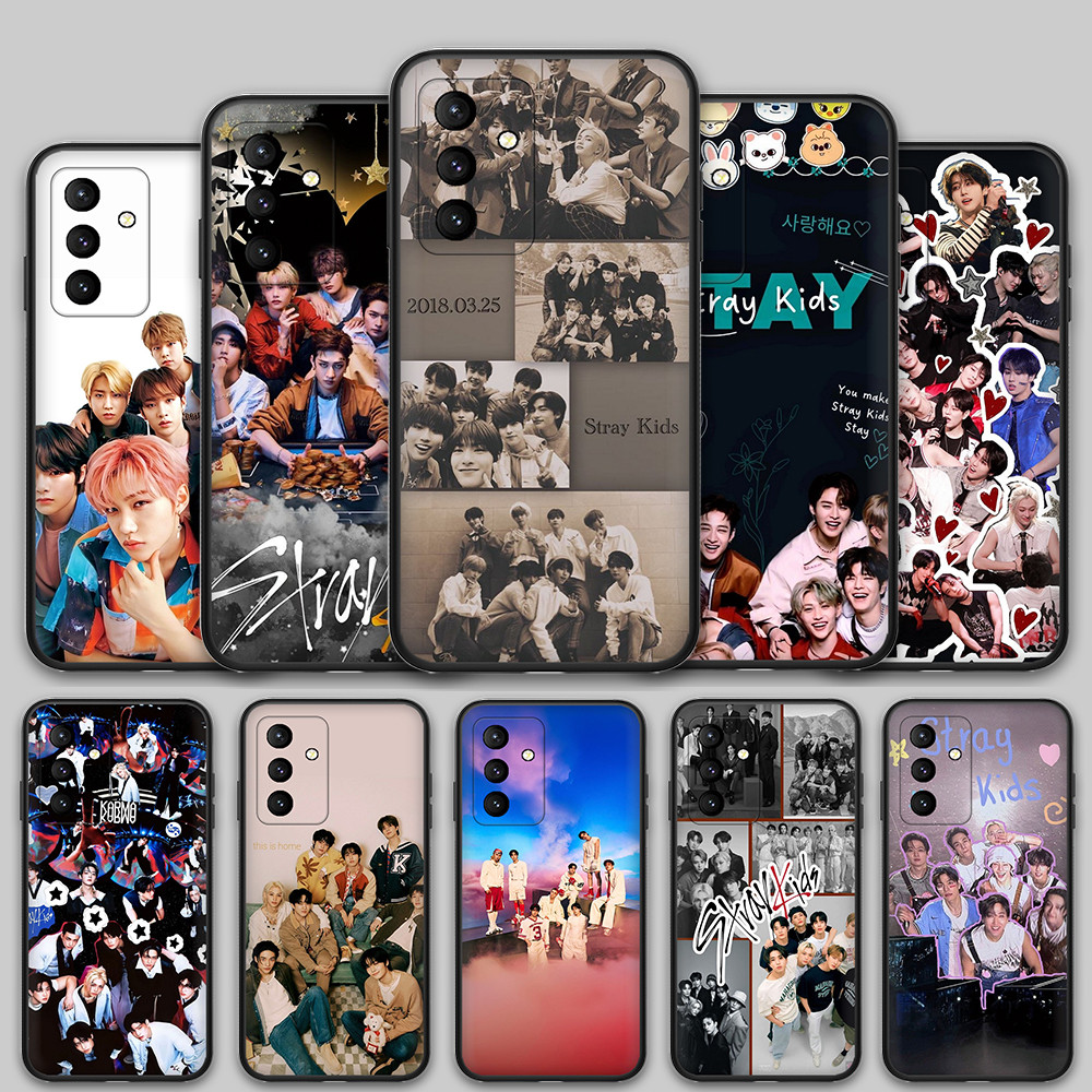 Estoque Pronto Samsung Galaxy A03 A03Core A01 A02 M02 A02S A03S Capa De Telefone De Silicone Macio Q293 Stray Kids