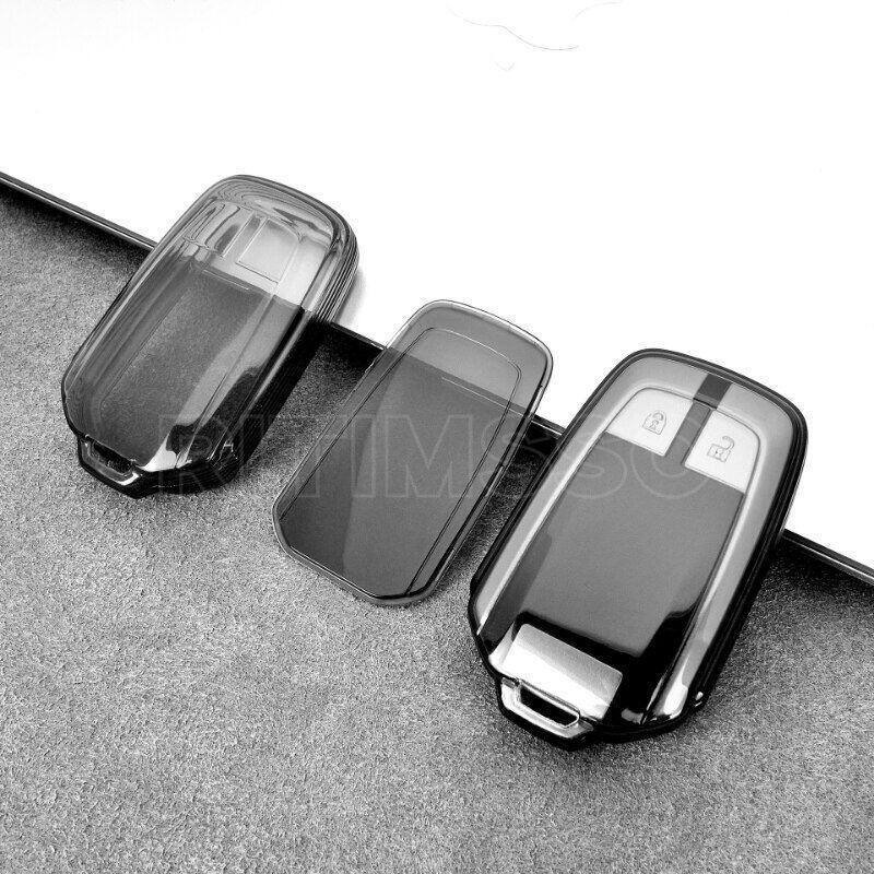 Isuzu MU-X Series DMAX D-MAX X-Terrain Driver Tpu Capa Para Chave De Carro MUX 2 Botões Smart Keyless Controle Remoto Fo