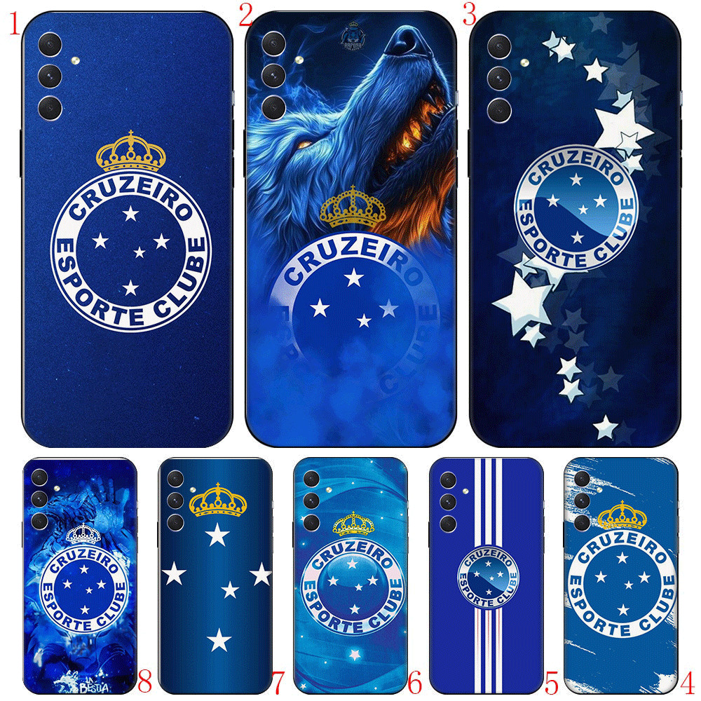 Cruzeiro Clube A9 Para Samsung S6 J730 J2 J5 J7 Pro Prime Core TPU Capa De Telefone De silicone Macio Preto