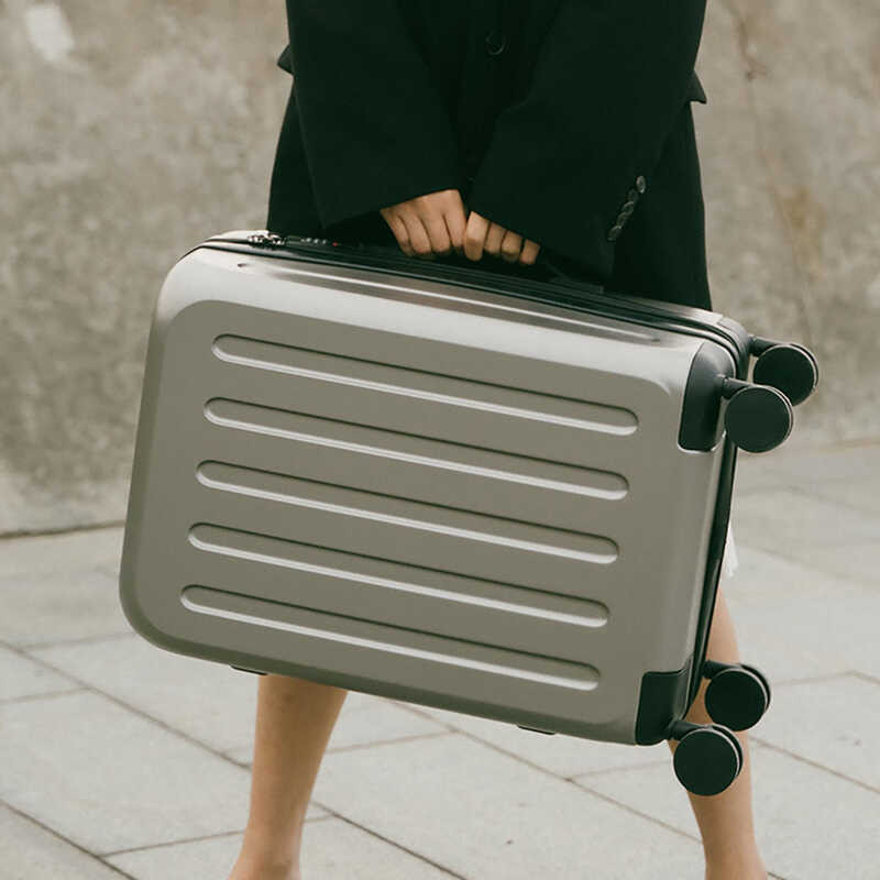 ELLE Moda Mala Trolley Mala Homens Mulheres Mala Universal Roda Moda Atmosfera Mala Estudantes Femininos Universal