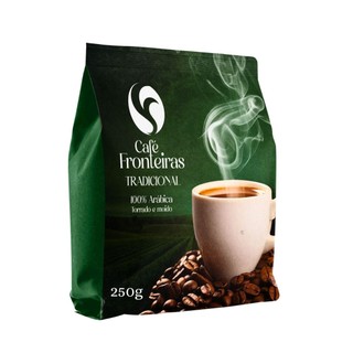 Café Torrado e Moído Fronteiras Tradicional 250g – 100% Arábica