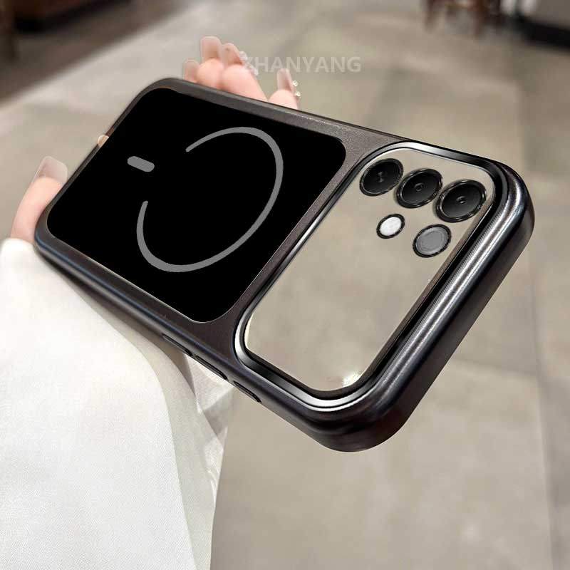 Capa Para Realme C85 C85 Pro 4G C83 Galvanizado Transparente silicone anti Queda De Telefone Estética Lente De Janela Gr