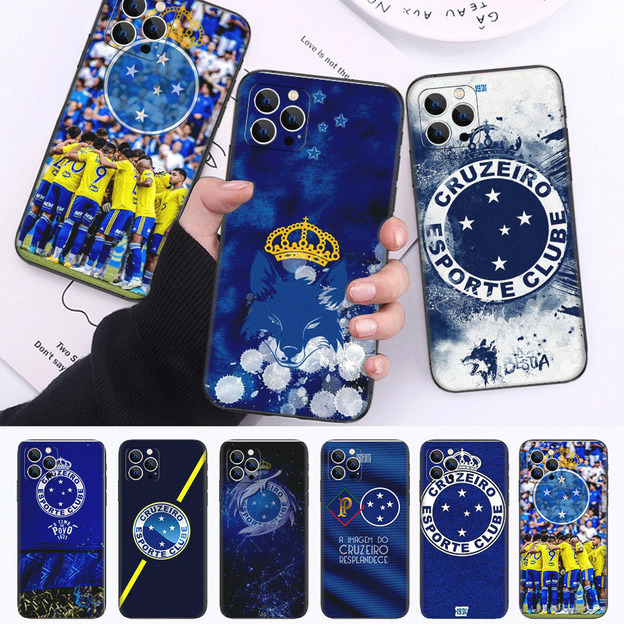 Cruzeiro W2 Para Samsung S6 S7 S8 S9 Edge Plus Compatibilidade TPU Capas De Telefone Capa Protetora