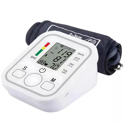 Aparelho de Medir Pressão Arterial Automático | Monitor Digital Fácil e Preciso