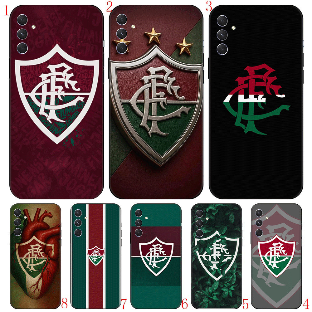 Fluminense FC B10 Para Samsung S6 J730 J2 J5 J7 Pro Prime Core TPU Capa De Telefone De silicone Macio Preto