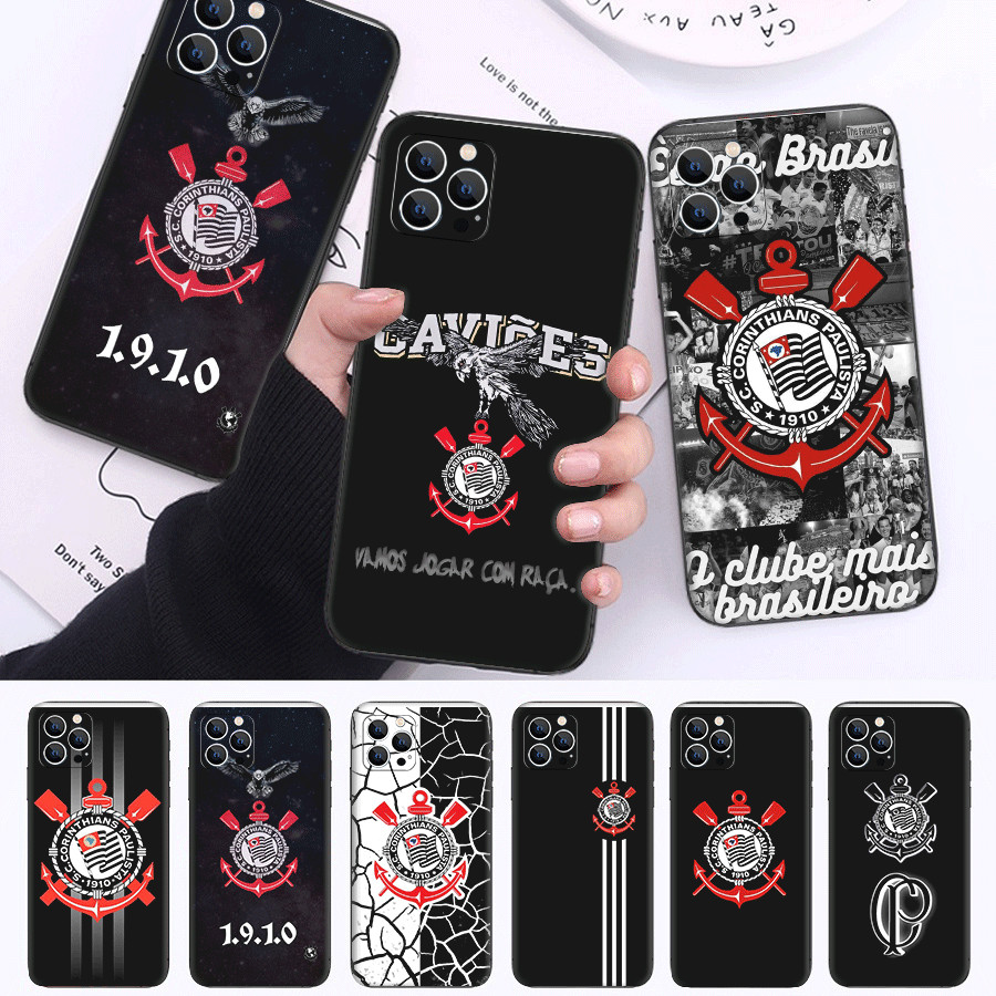 Corinthians FC A1 Para Samsung S6 S7 S8 S9 Edge Plus Compatibilidade TPU Capas De Telefone Capa Protetora
