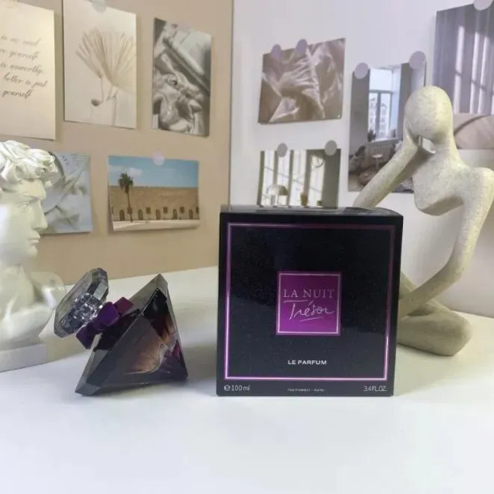 LE 100ml Mulher Perfume Intenso Vanille Noire Fleur DE Nuit Fragrância L'EAU DE PARFUM Cheiro DE Longa Duração Marca Par