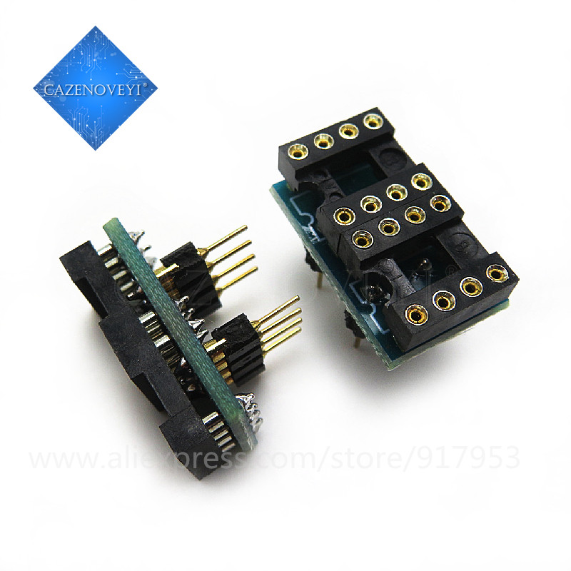 1 Peça Assento Dourado Único op amp IC DIP switch Duplo Adequado Para chip OPA627 AD797 OPA604