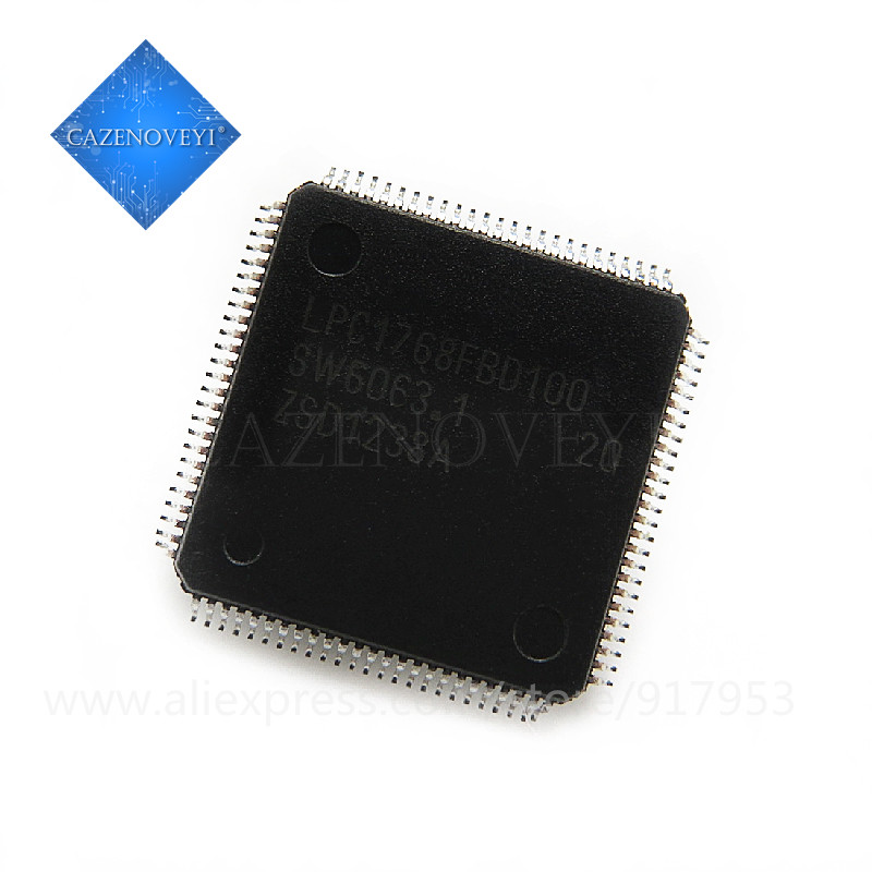 1 Peça LPC1768FBD100 LQFP100 LPC1768FBD QFP LPC1768 Microcontrolador ARM Cortex-M3 De 32 Bits Novo E IC LQFP100