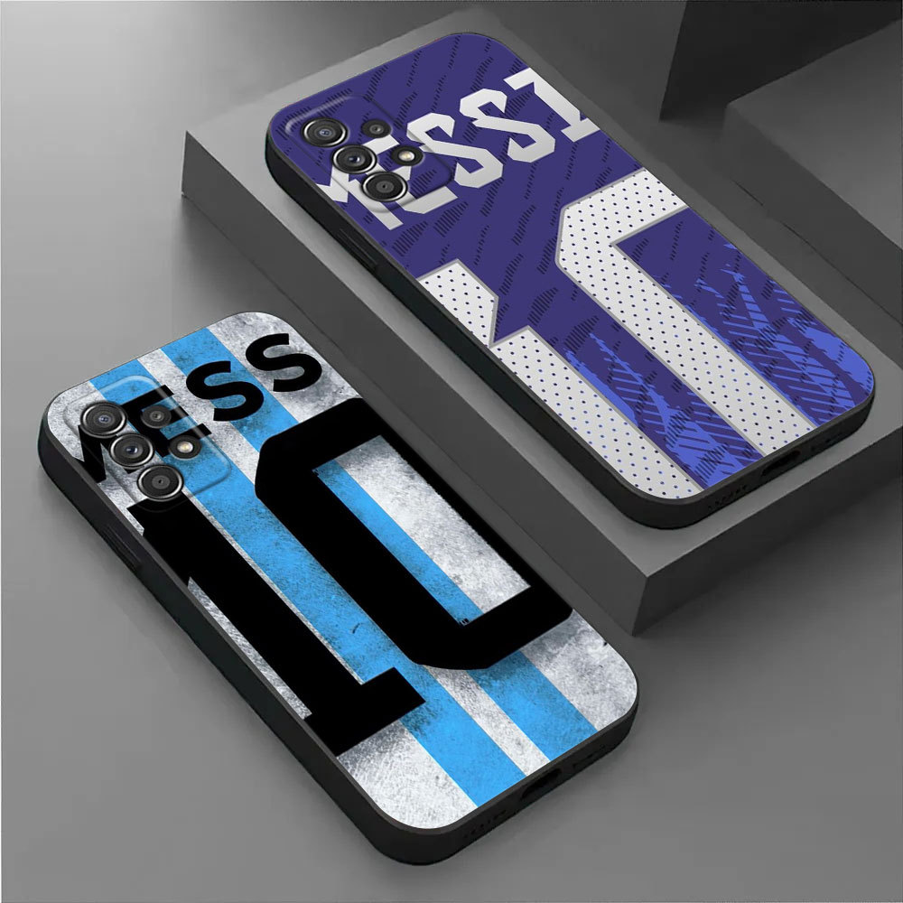 Capa Messis Número 10 Para Samsung A57 A56 5G A37 A36 A55 A35 A14 A15 A16 A17 A07 A54 A53 A52 A32 A26 A25 A06 De Telefon