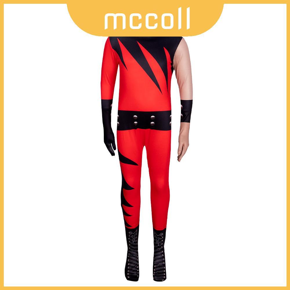 Macacão Cosplay Wwe Kane Com Máscara Para Crianças , Halloween E Shows De Palco