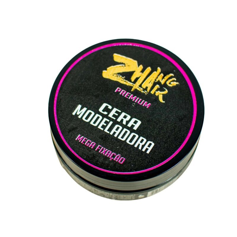 Cera Modeladora Profissional Mega Fixação Para Todos Os Cabelos-Modeladora-150g-Zhang Hair